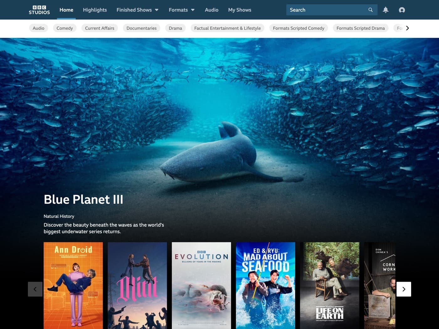 Global B2B content distribution platform, screenshot 1 of 4